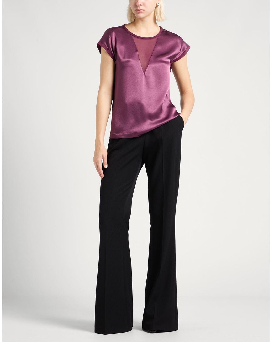 Top Pinko de color Purple