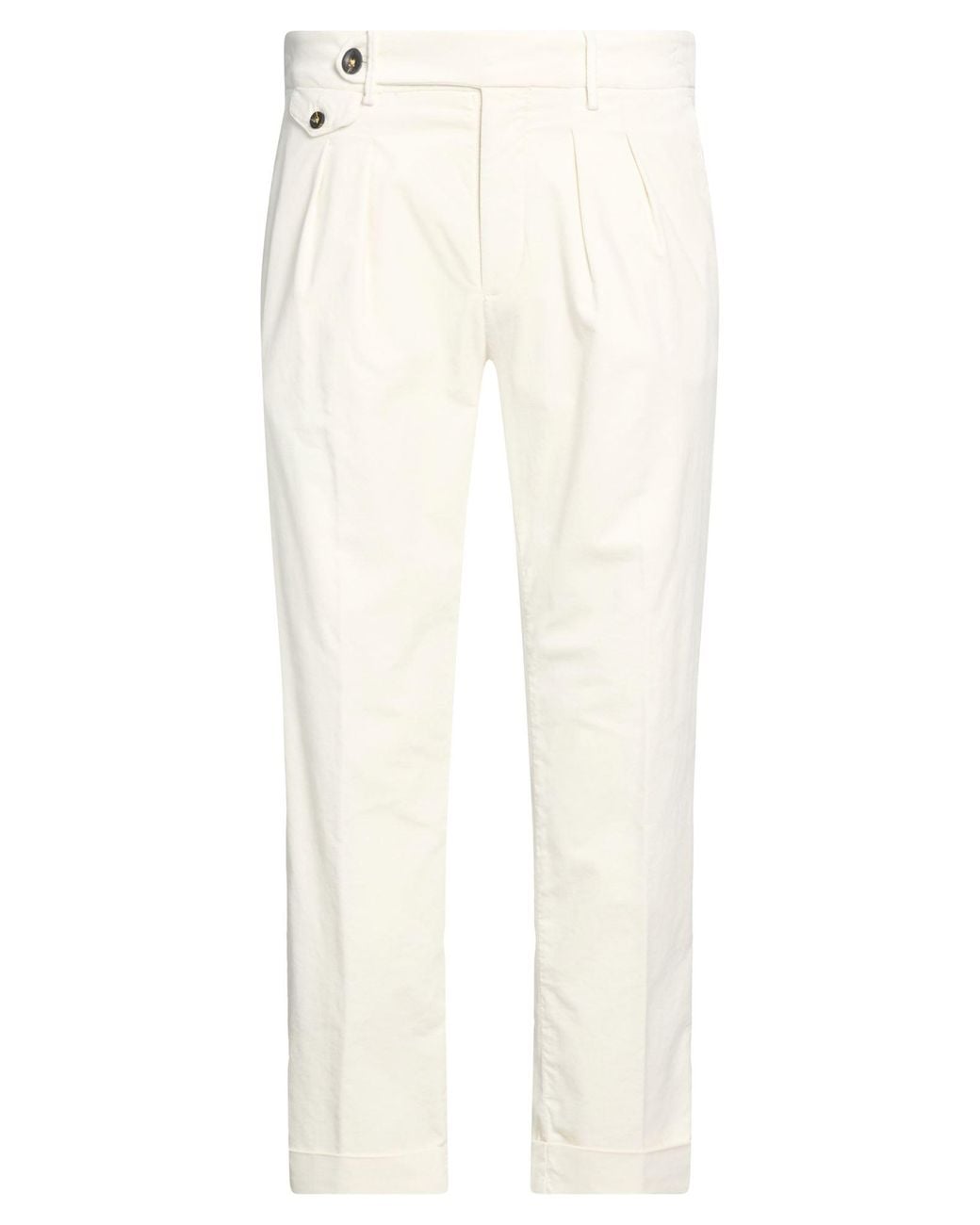 Manuel Ritz White Trouser for men