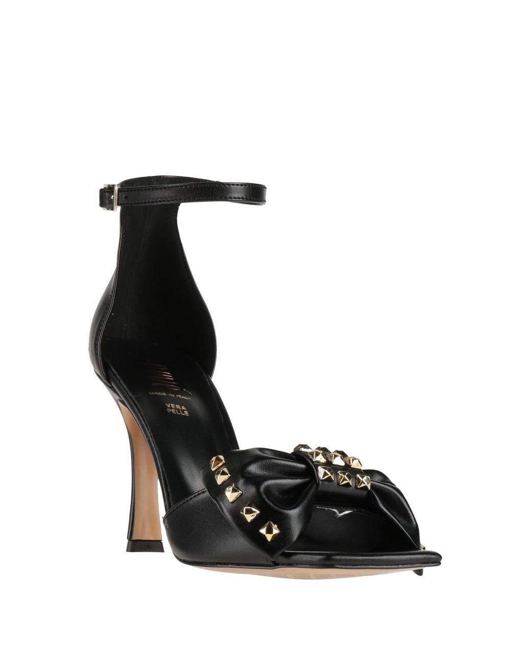 Ovyè Black Sandals