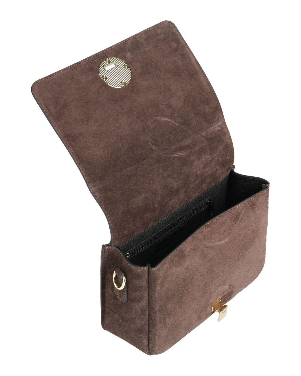 Laura Di Maggio Brown Cross-Body Bag Leather