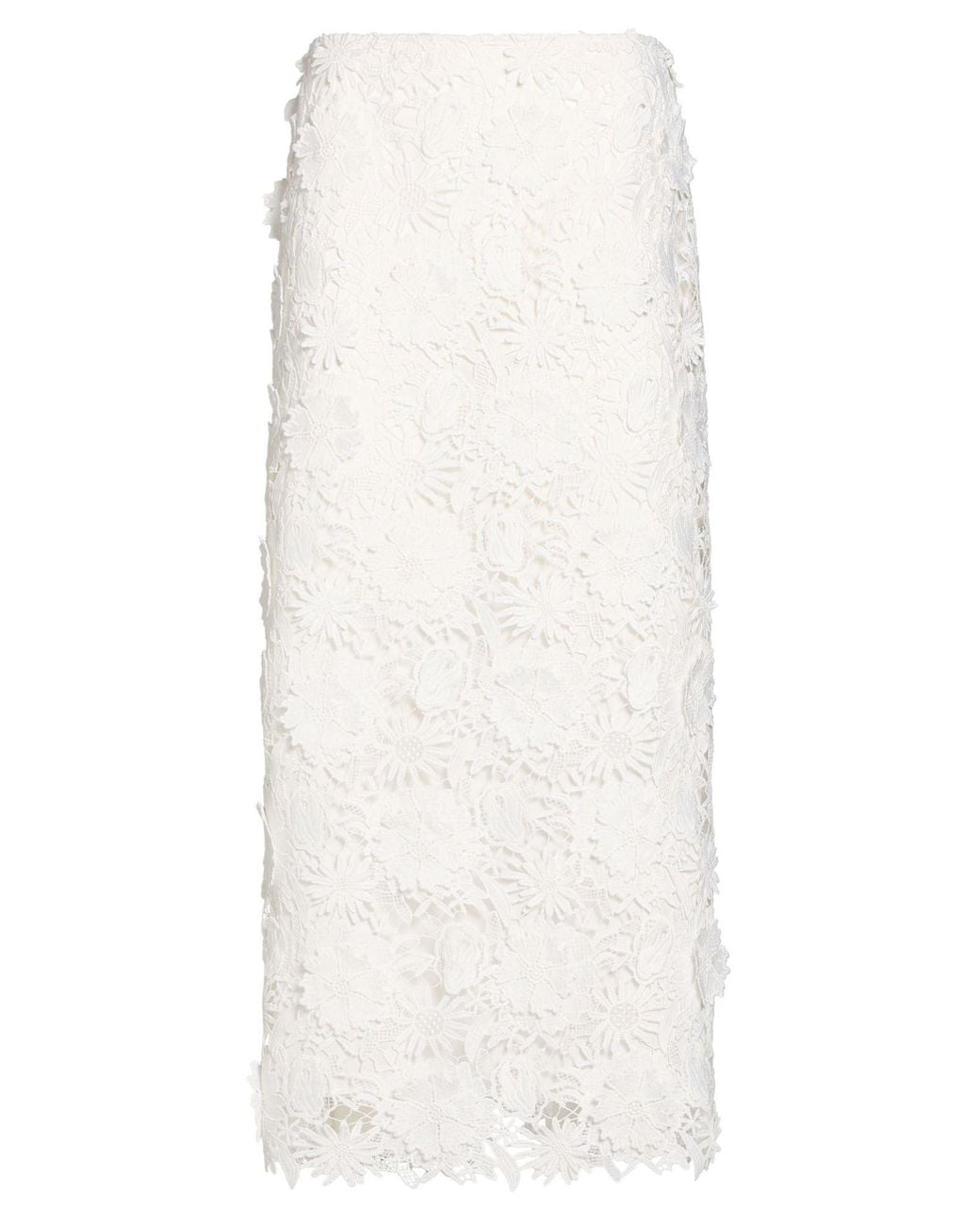 MEIMEIJ White Midi Skirt