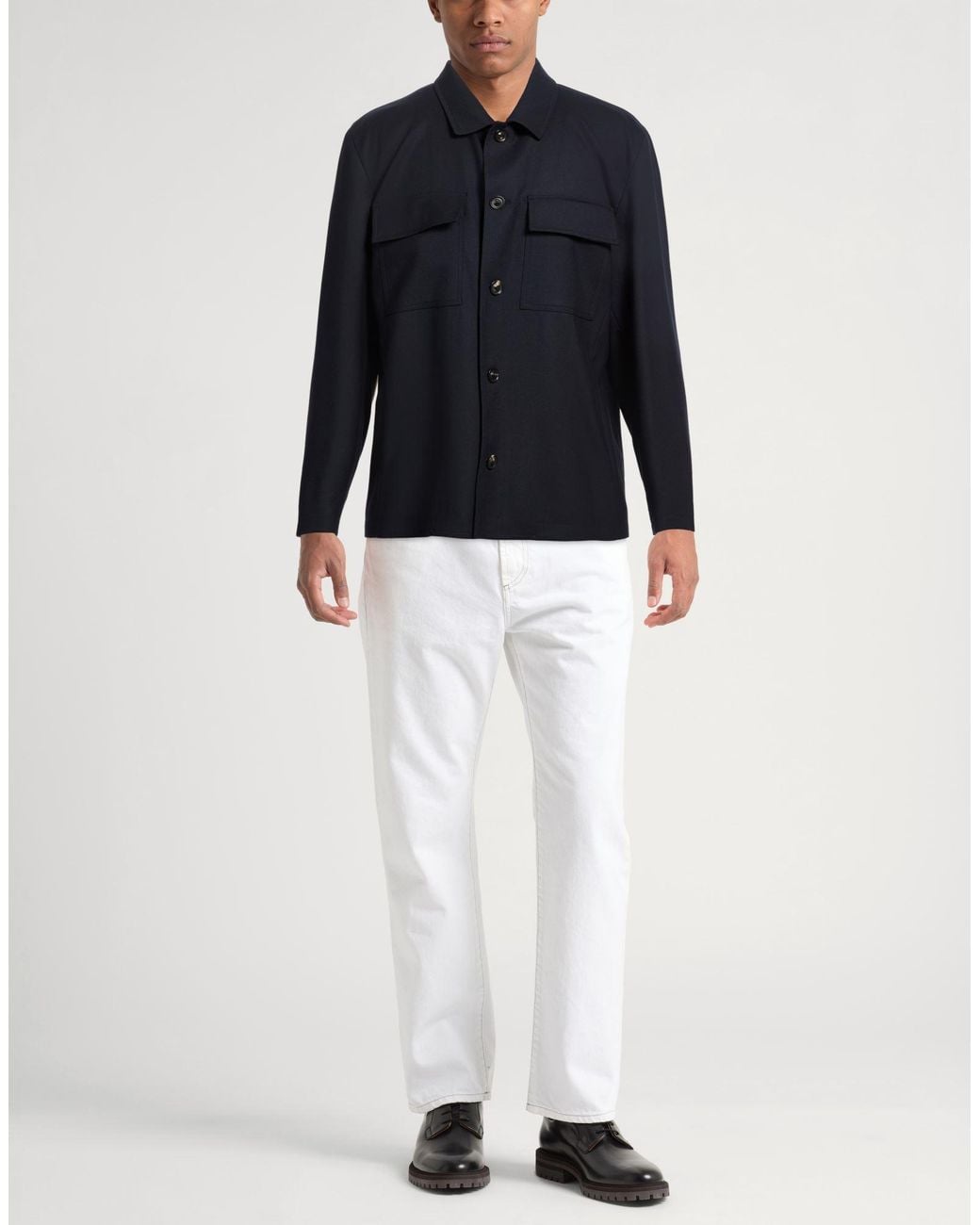 Lardini Blue Shirts for men