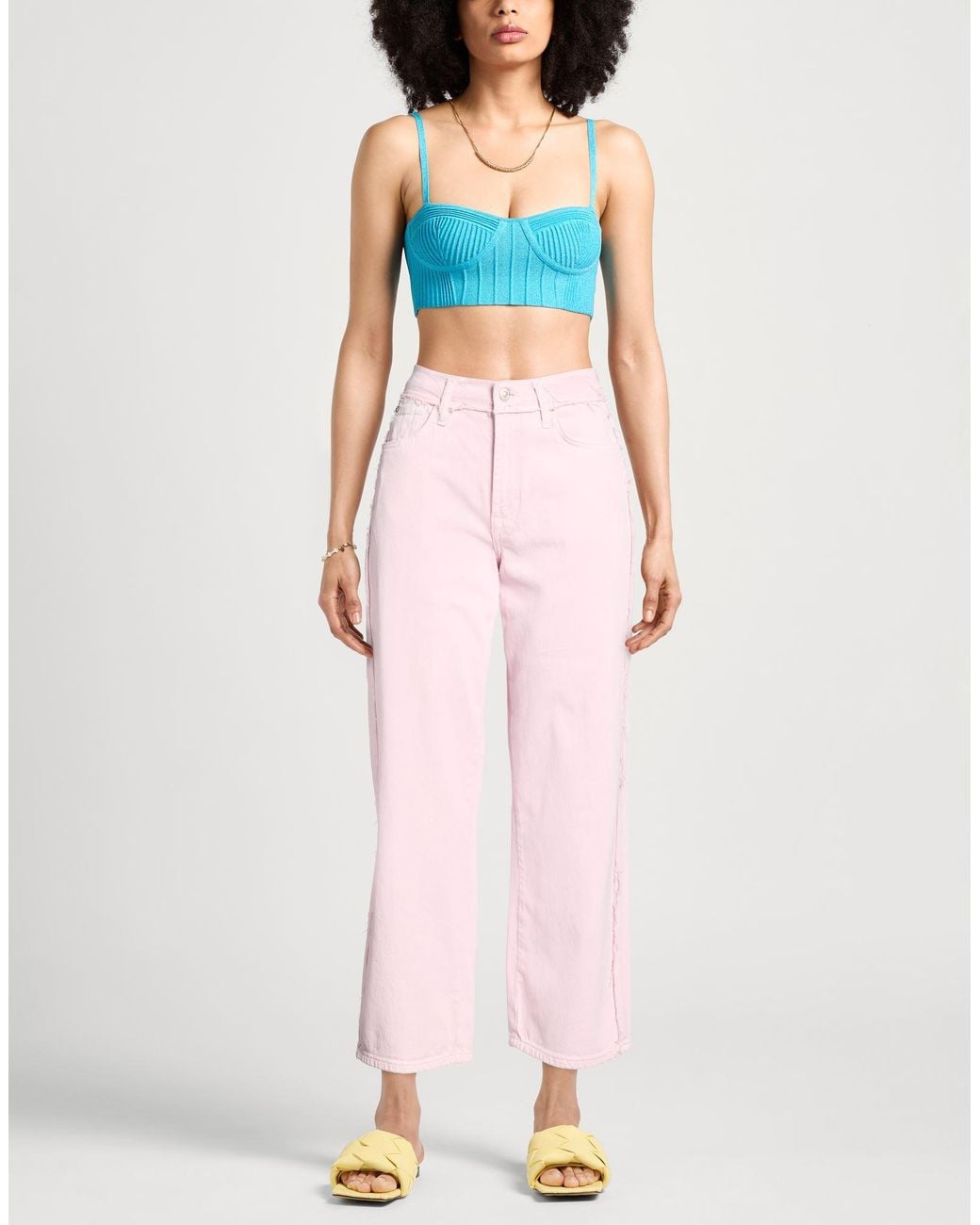 7 For All Mankind Pink Jeans