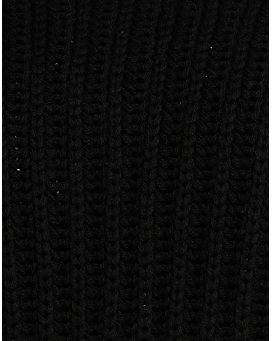 Forme D'expression Black Turtleneck Virgin Wool, Cashmere