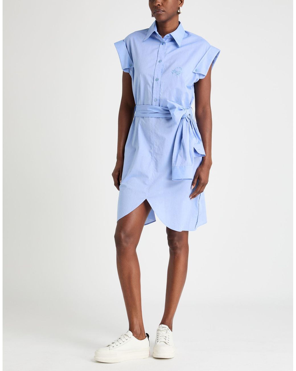 Moschino Blue Midi Dress