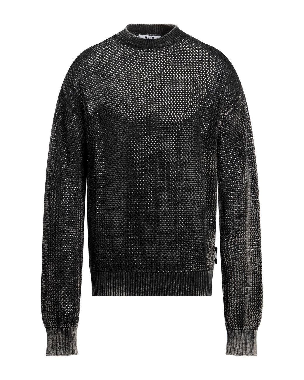 MSGM Black Jumper for men