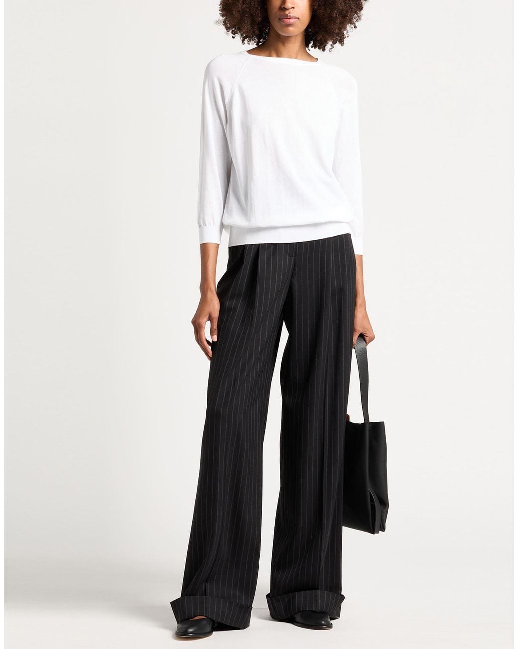 Pullover Alpha Studio en coloris White