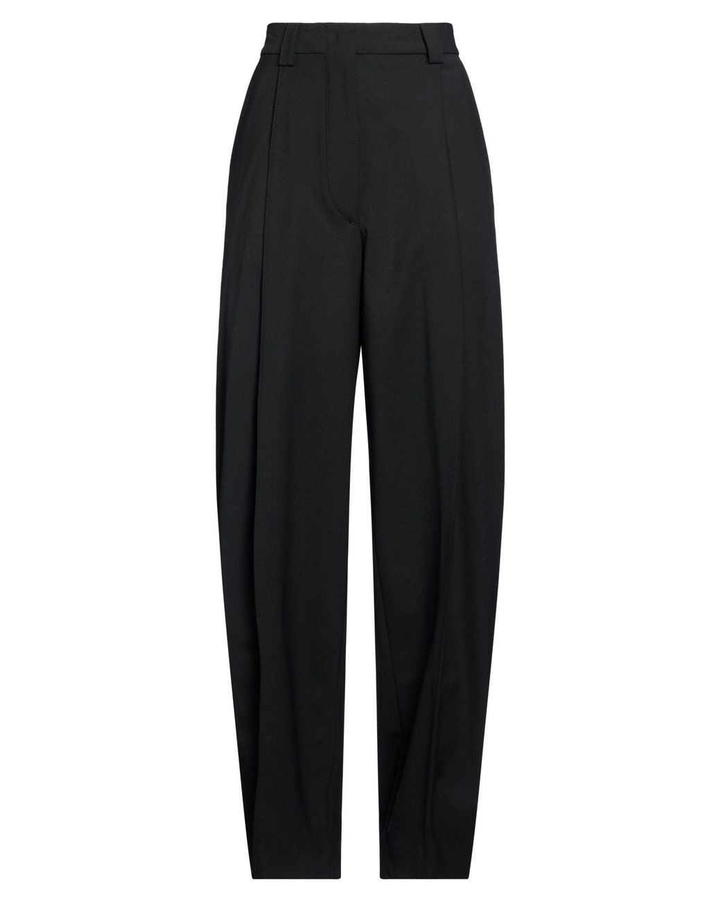 THE LATEST Black Pants Polyester, Virgin Wool, Elastane