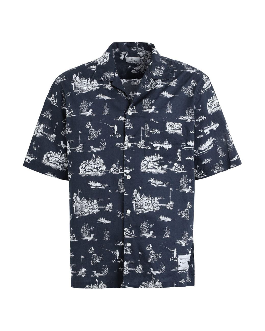 Woolrich Blue Shirt for men