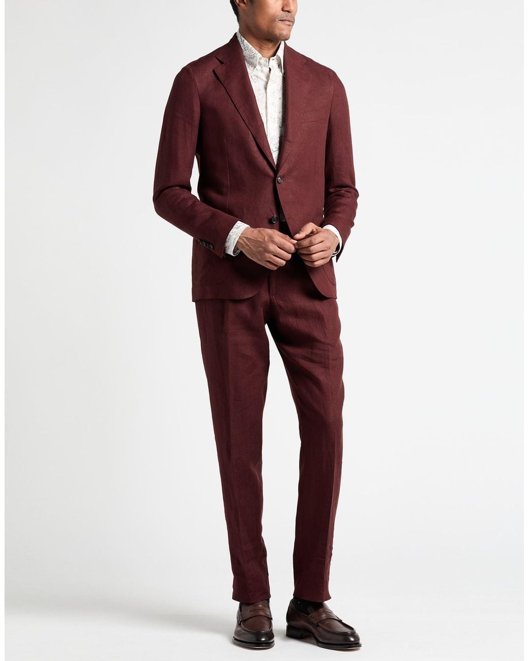 De Petrillo Purple Suits for men