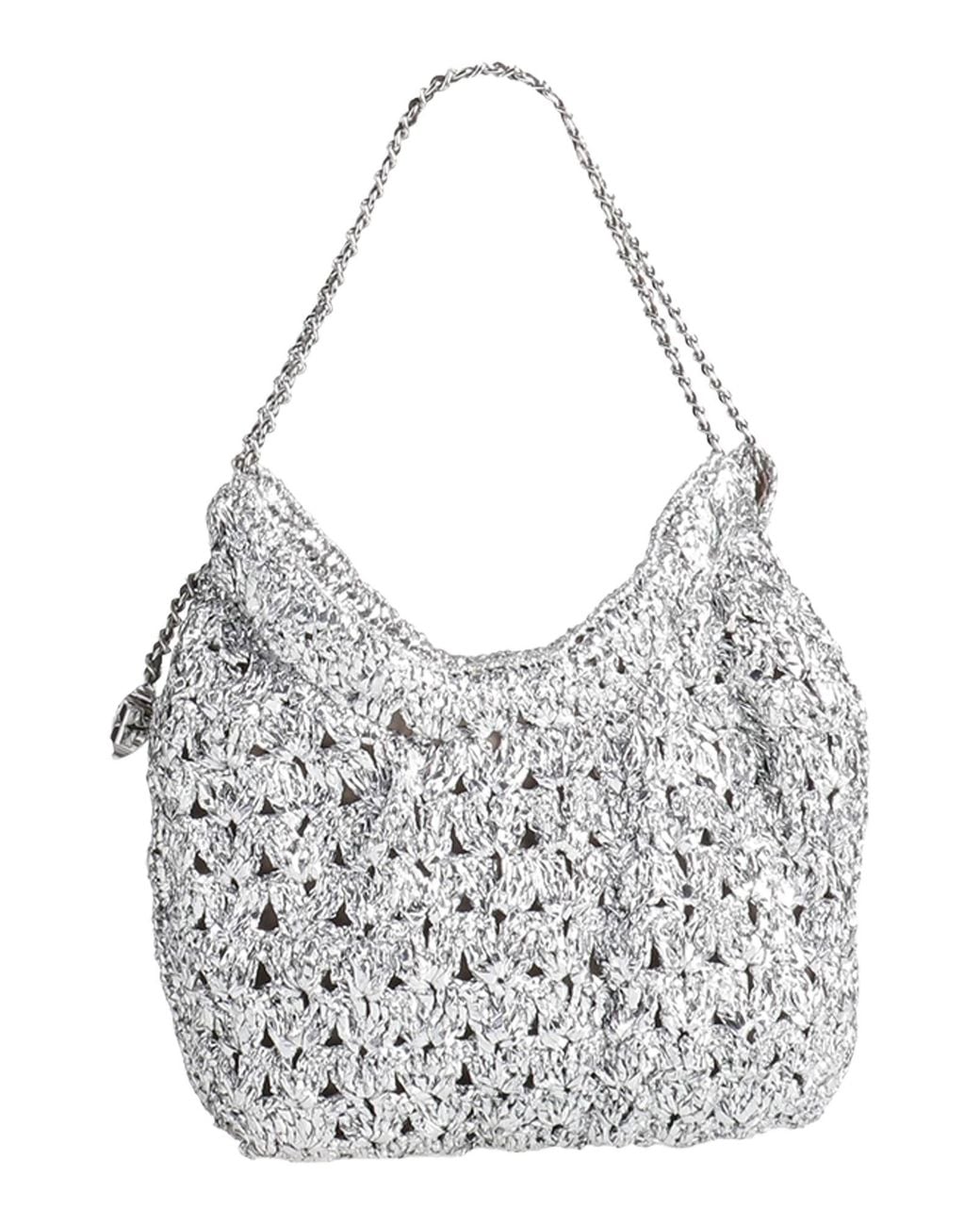 Tory Burch Gray Shoulder Bag