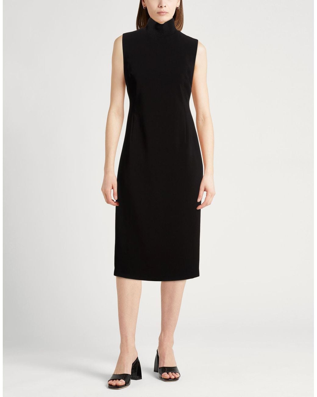 Trussardi Black Midi Dress