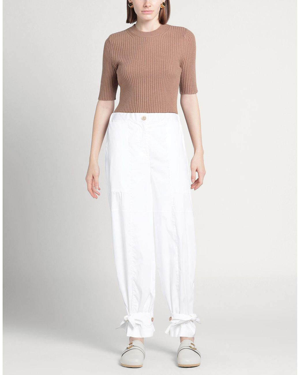 La Fileria White Trouser