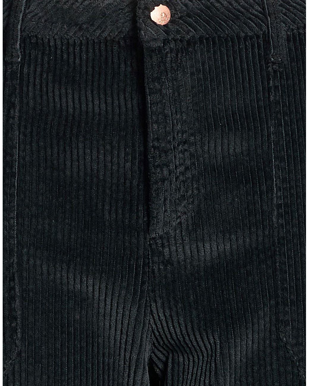 CIGALA'S Black Pants Cotton, Modal, Elastane