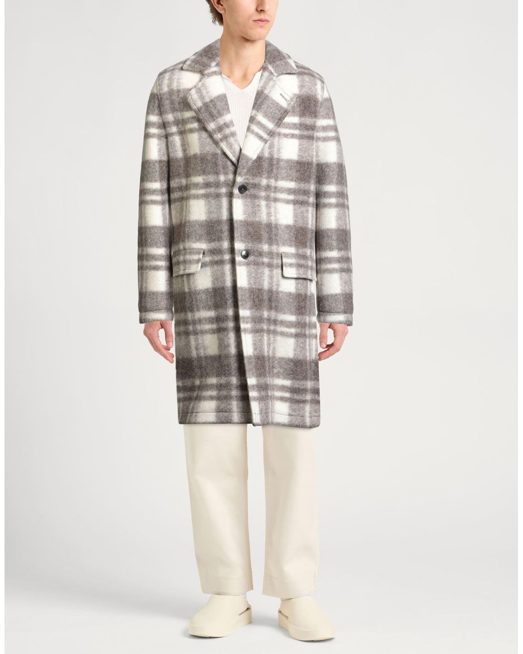 Drykorn White Coat for men