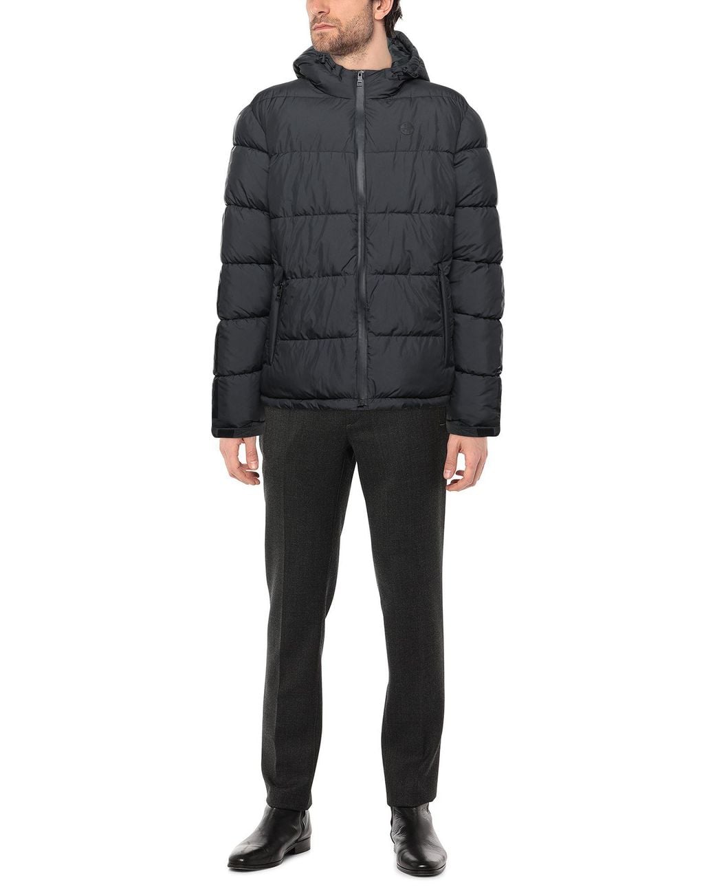 North Sails Gray Puffer for men
