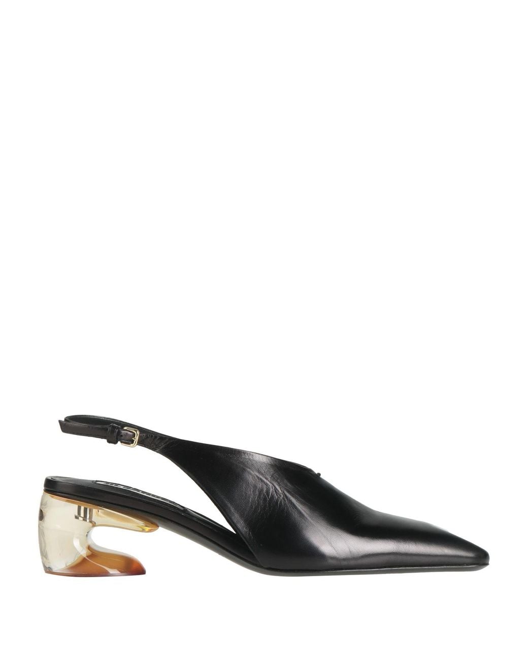 Jil Sander Black Pumps Leather