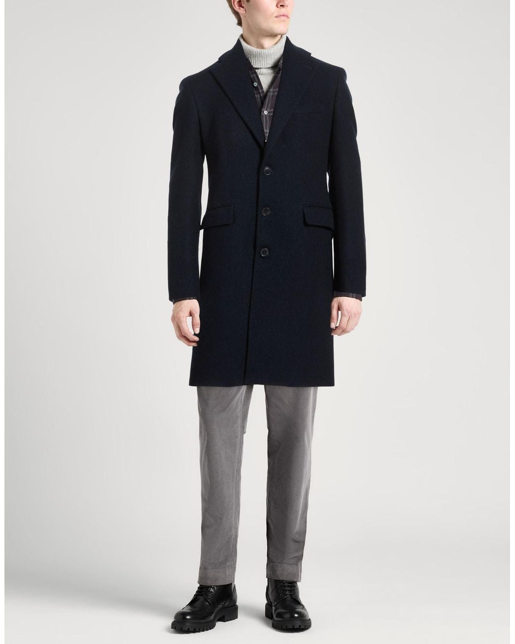 Tombolini Blue Coat for men
