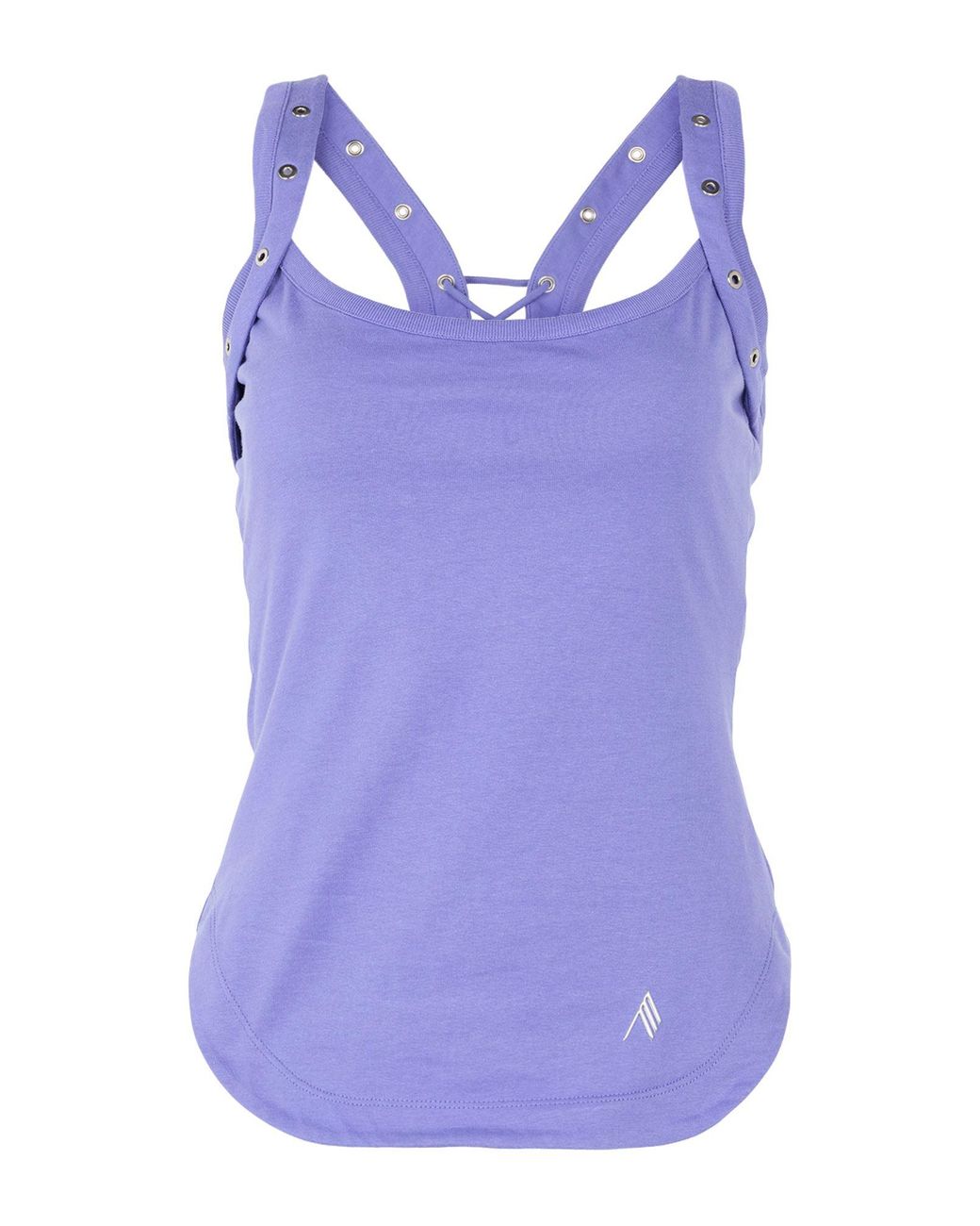 The Attico Purple Top Cotton