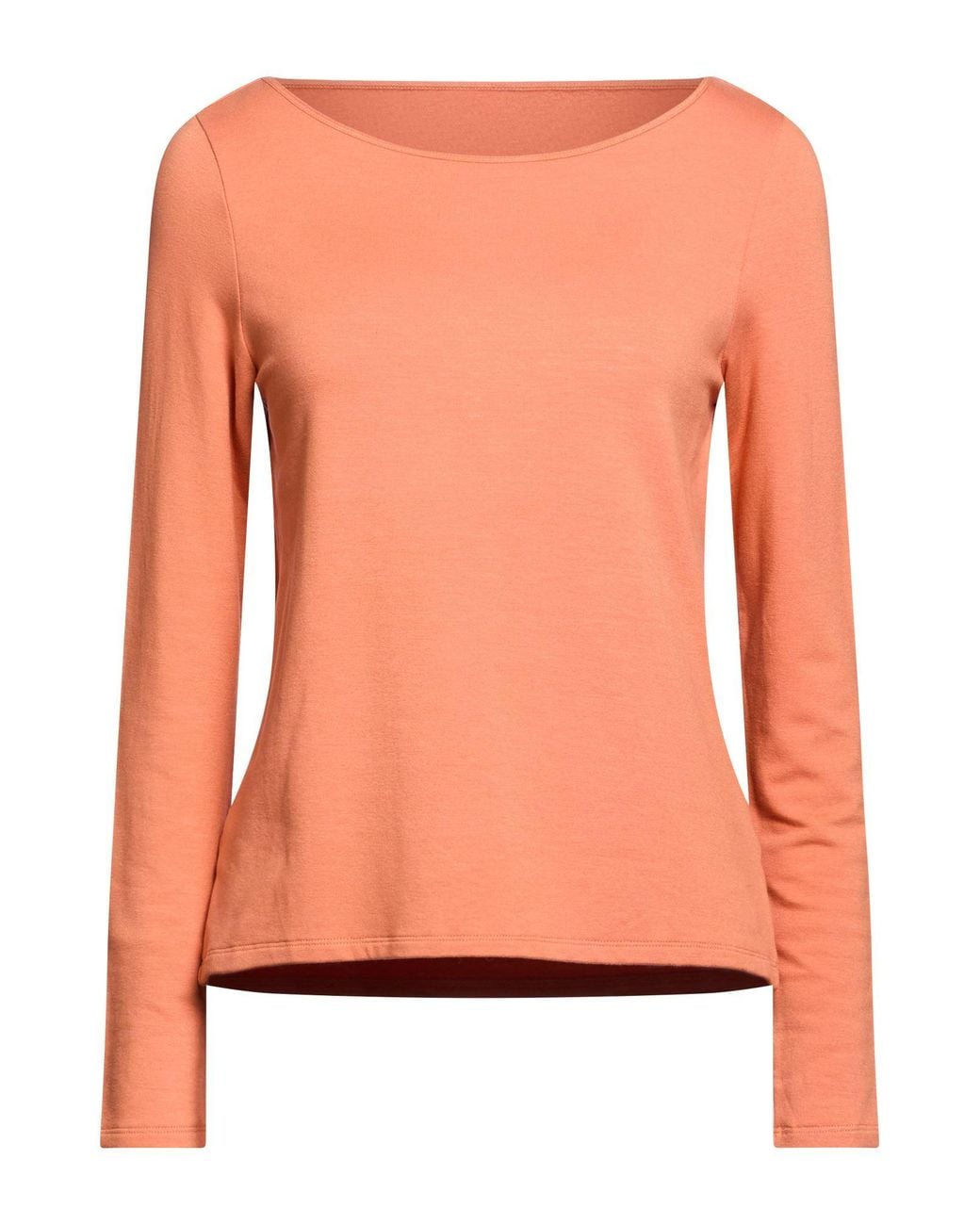 Majestic Filatures Orange T-Shirt Viscose, Elastane