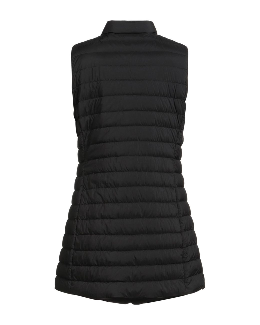 Moorer Black Vest Polyamide, Polyurethane