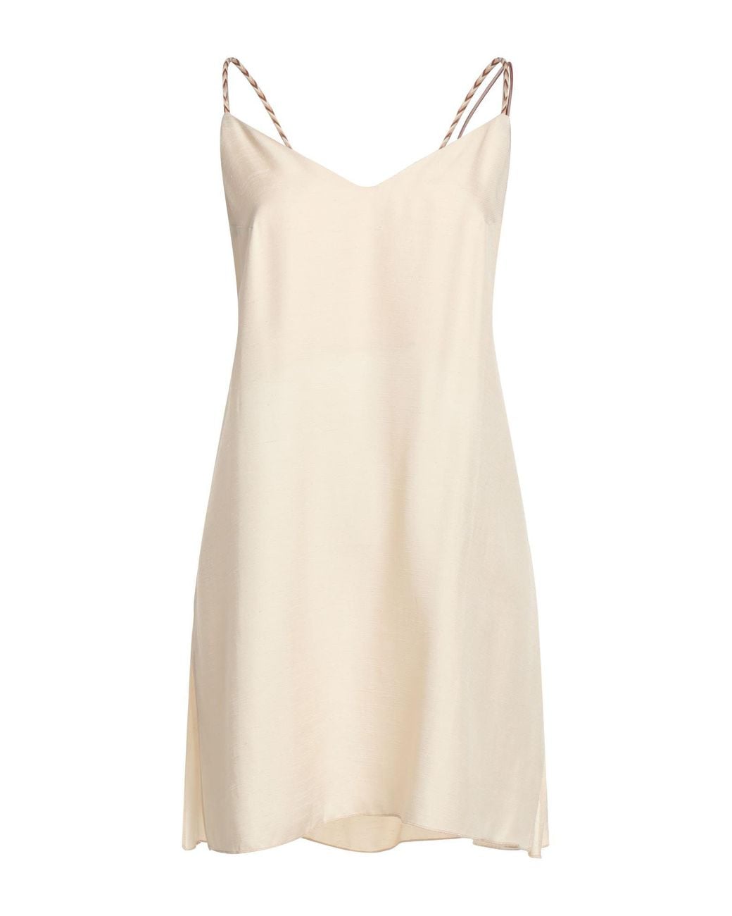 Maliparmi Natural Mini Dress