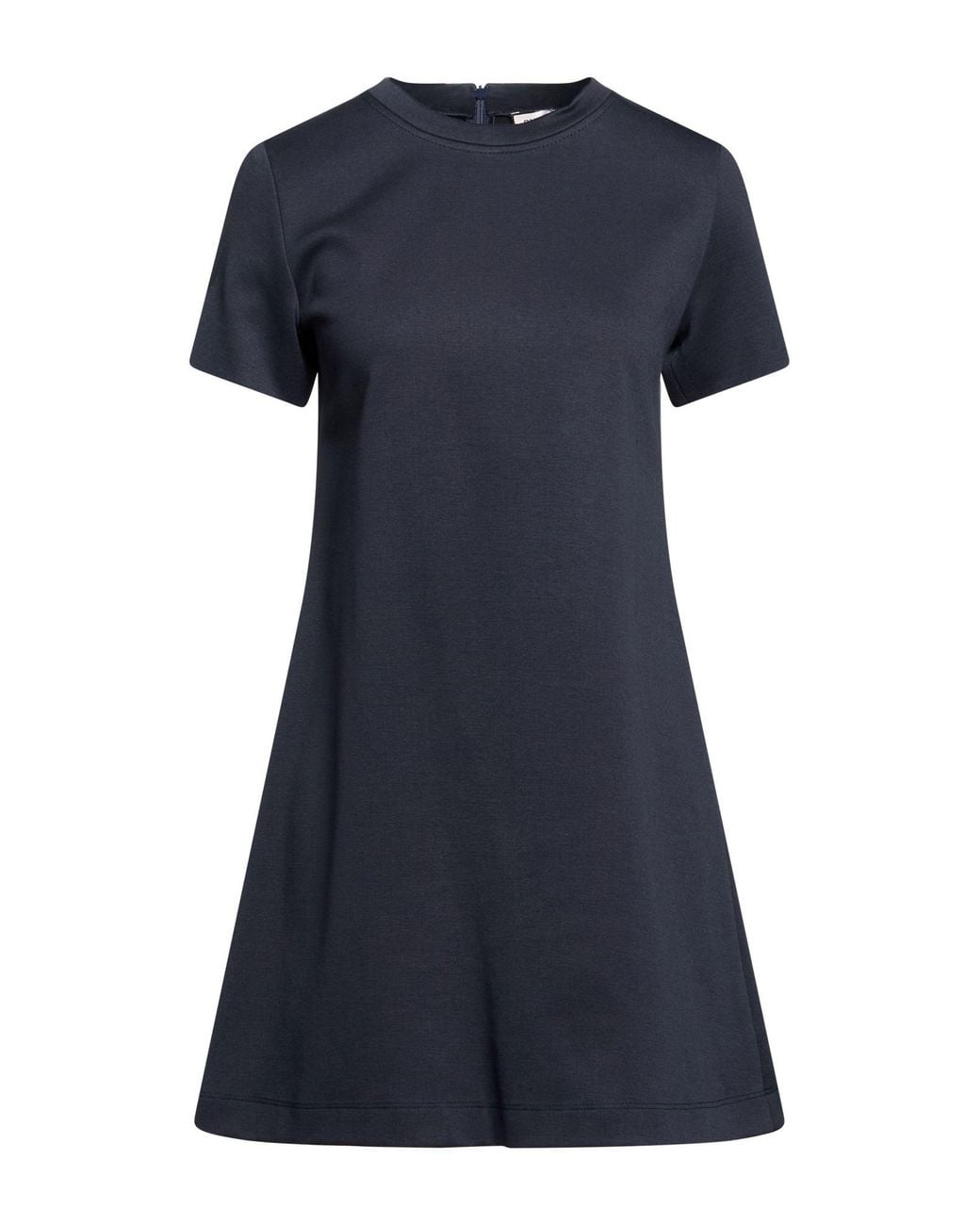 Paul & Joe Blue Midnight Mini Dress Cotton, Polyamide, Elastane