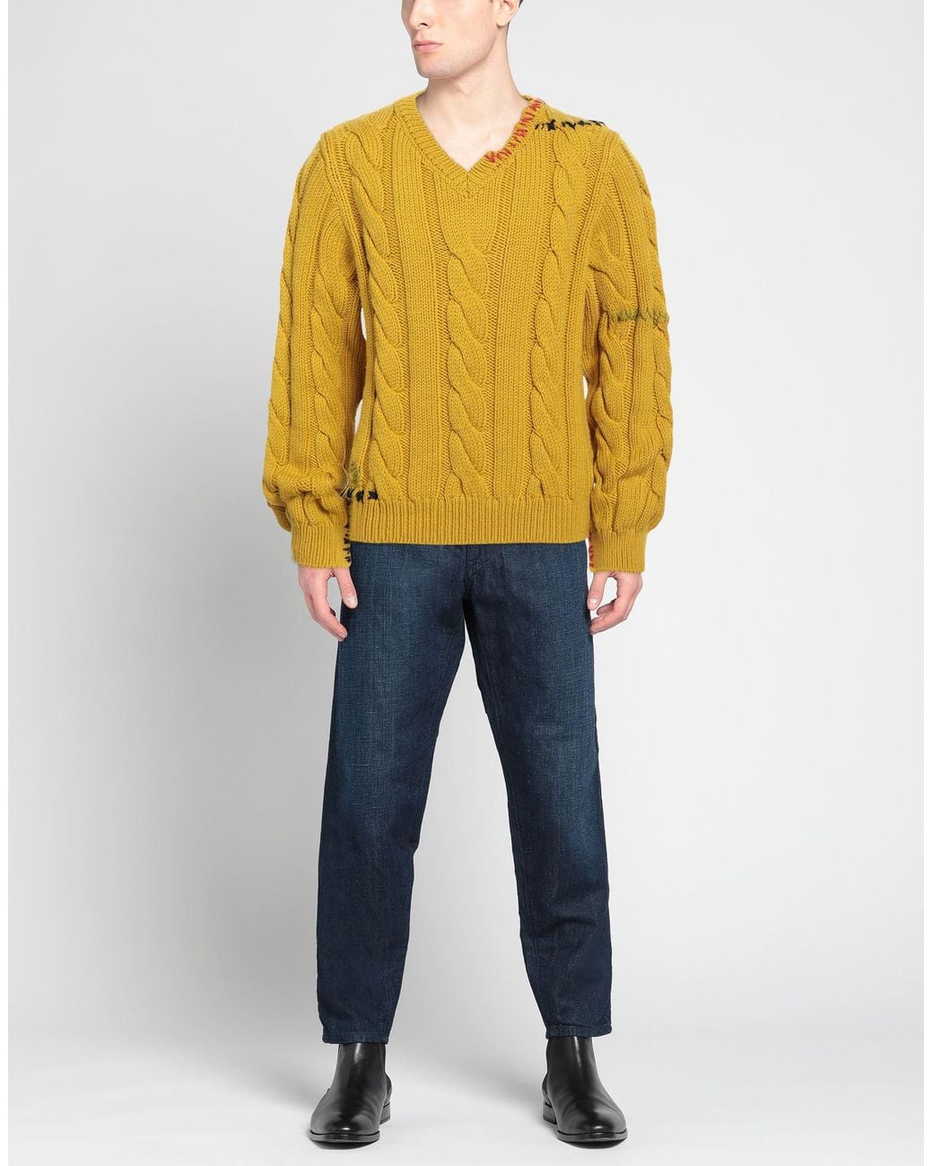 Marni Yellow Sweater for men