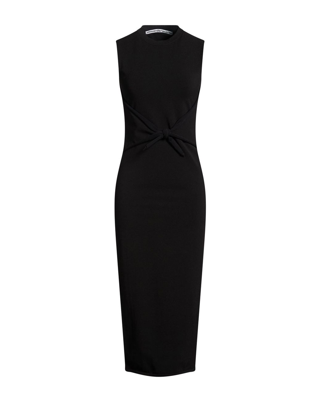 Alexander Wang Black Midi Dress
