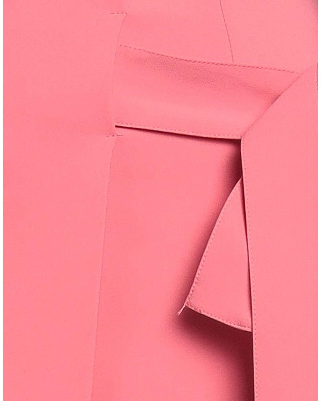 D.exterior Pink Pants Polyester, Elastane