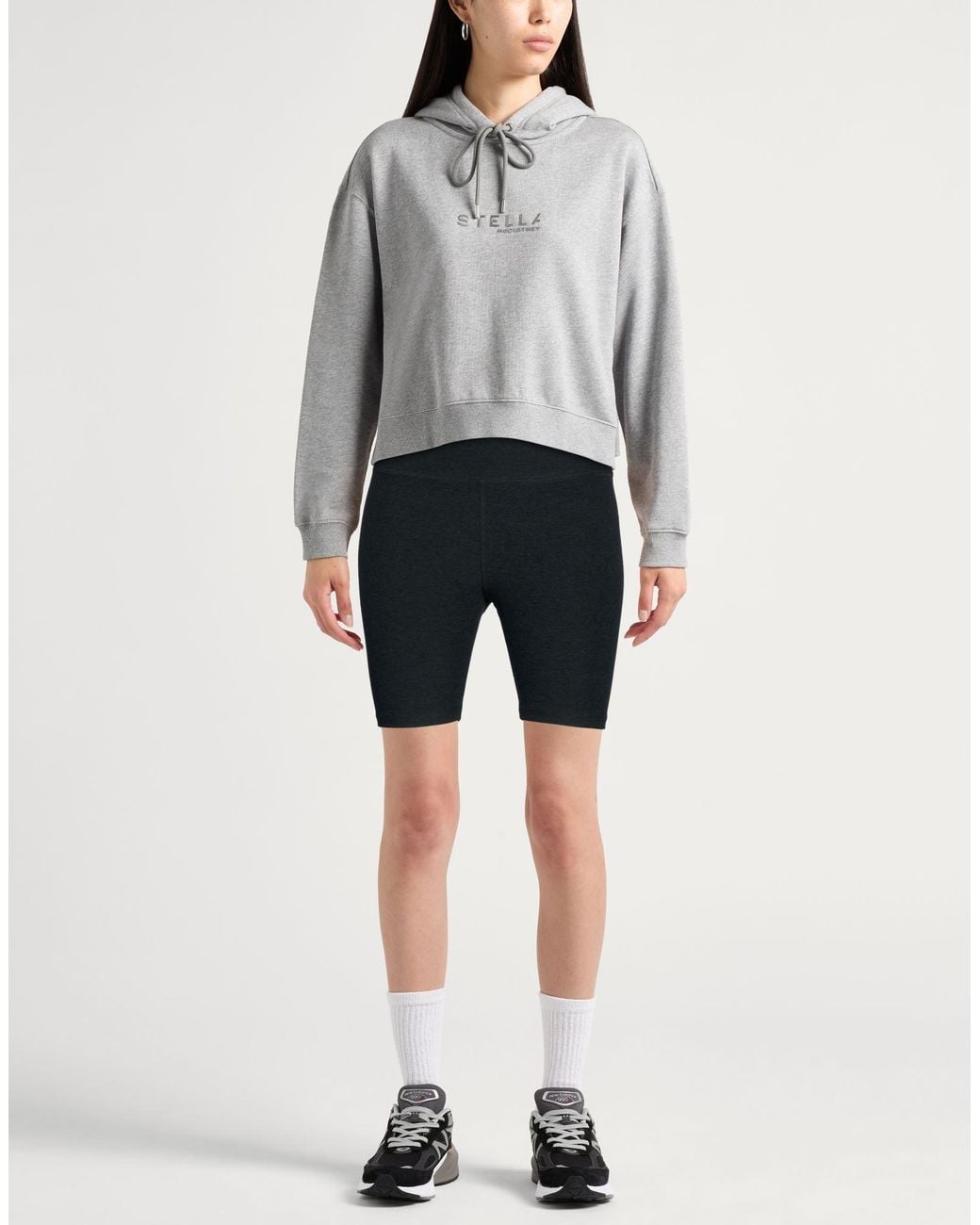 Beyond Yoga Blue Shorts & Bermuda Shorts Polyester, Elastane