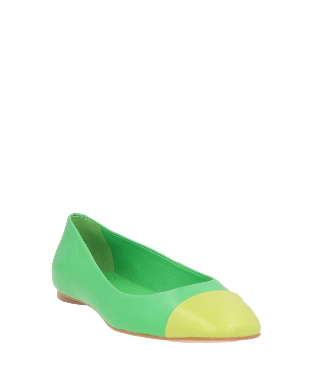 Carrano Green Ballet Flats