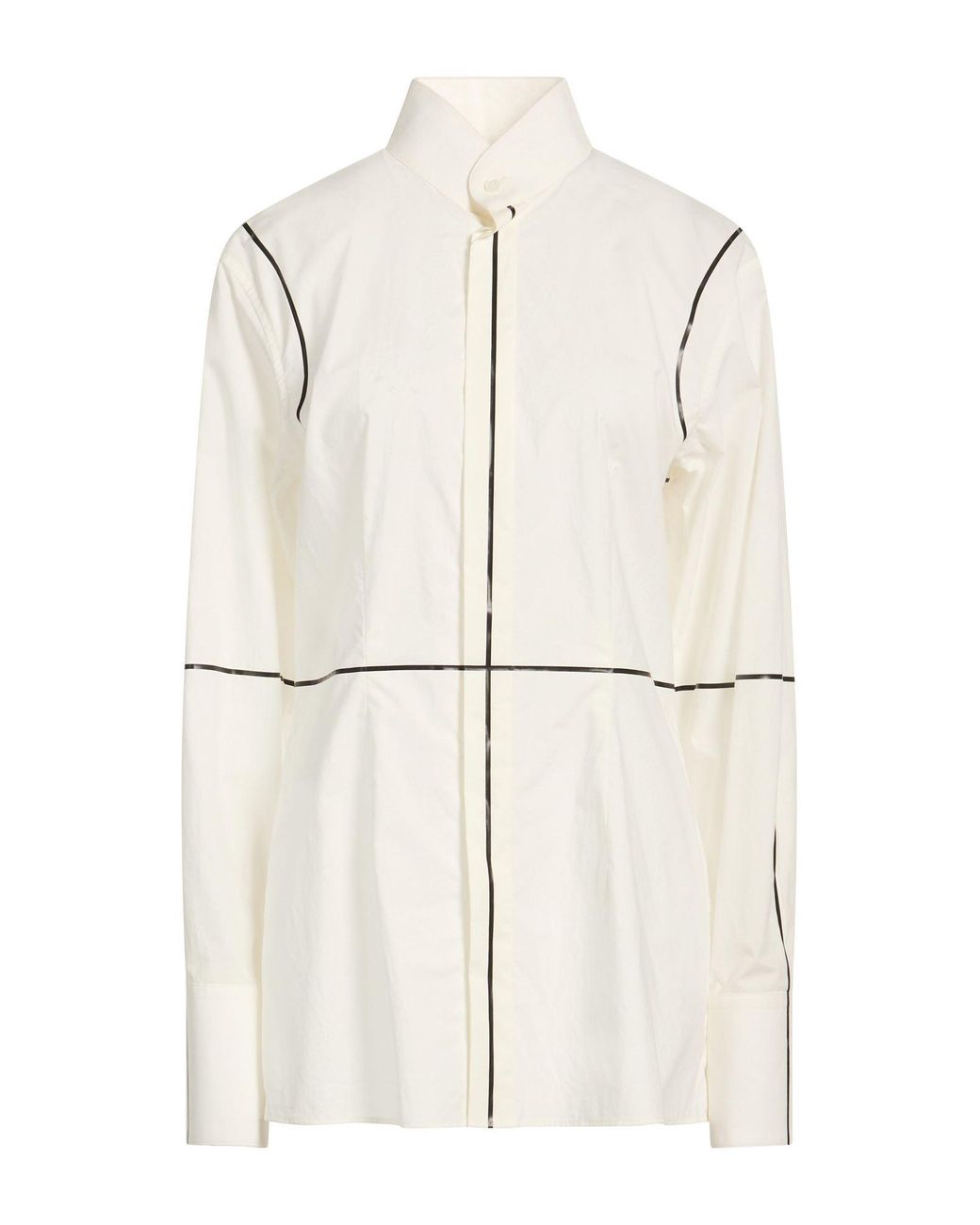 MM6 by Maison Margiela Natural Ivory Shirt Cotton