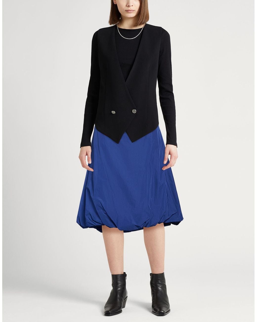 Max Mara Blue Midi Skirts