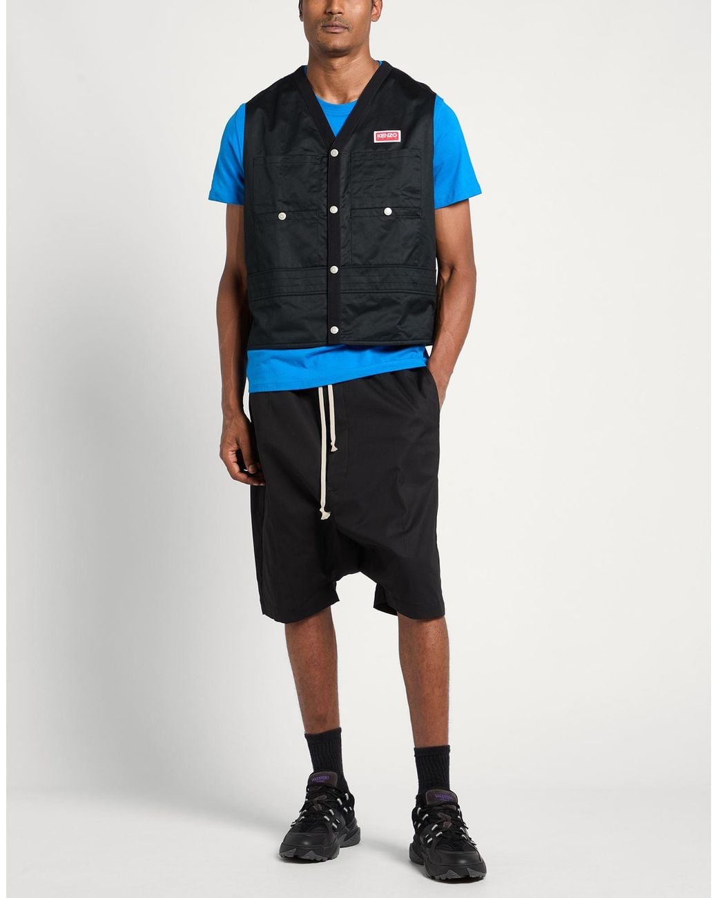 Chompa Sin Mangas KENZO de hombre de color Black