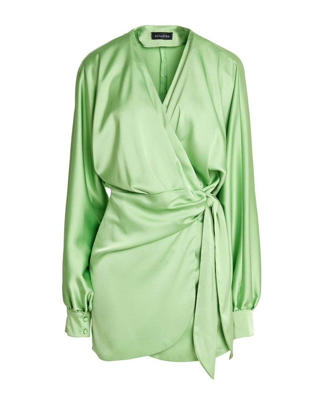 ACTUALEE Green Mini Dress