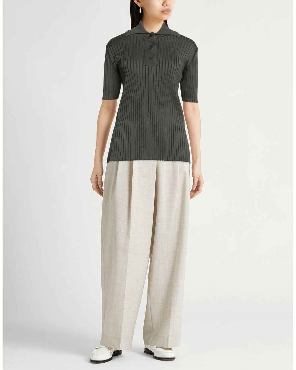 Polo Jil Sander en coloris Gray