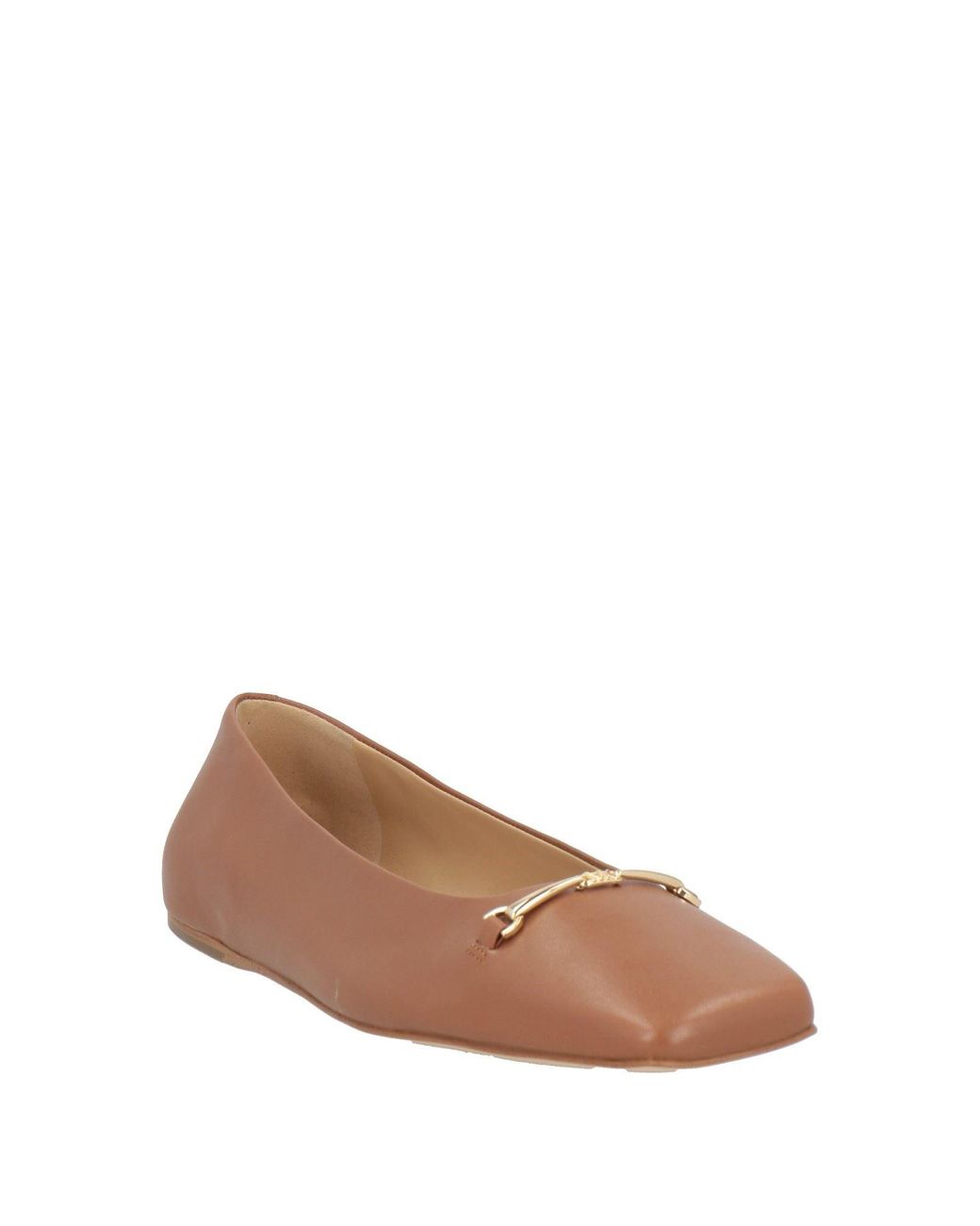 MICHAEL Michael Kors Brown Ballet Flats