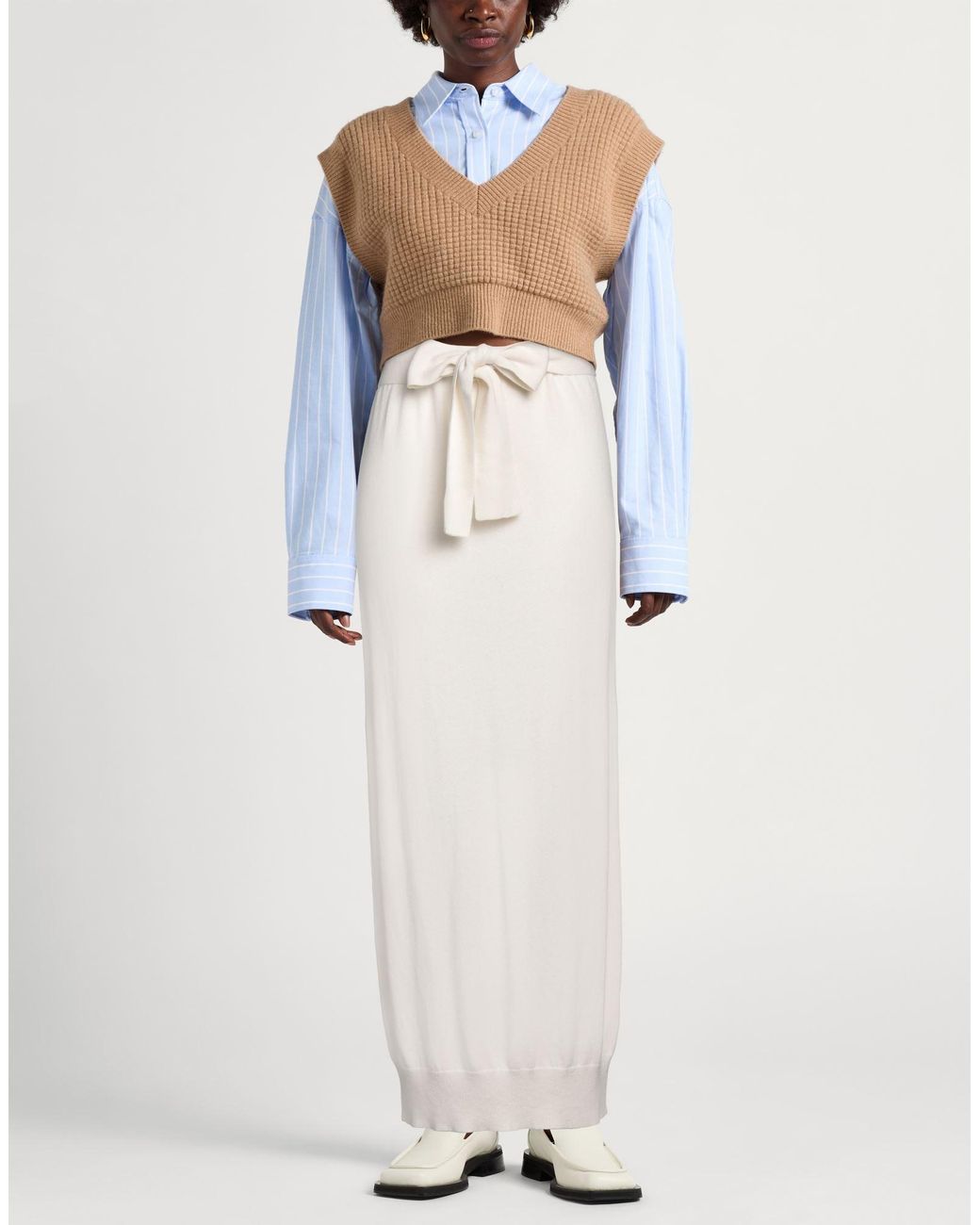 Gonna Lunga di Antonelli in White