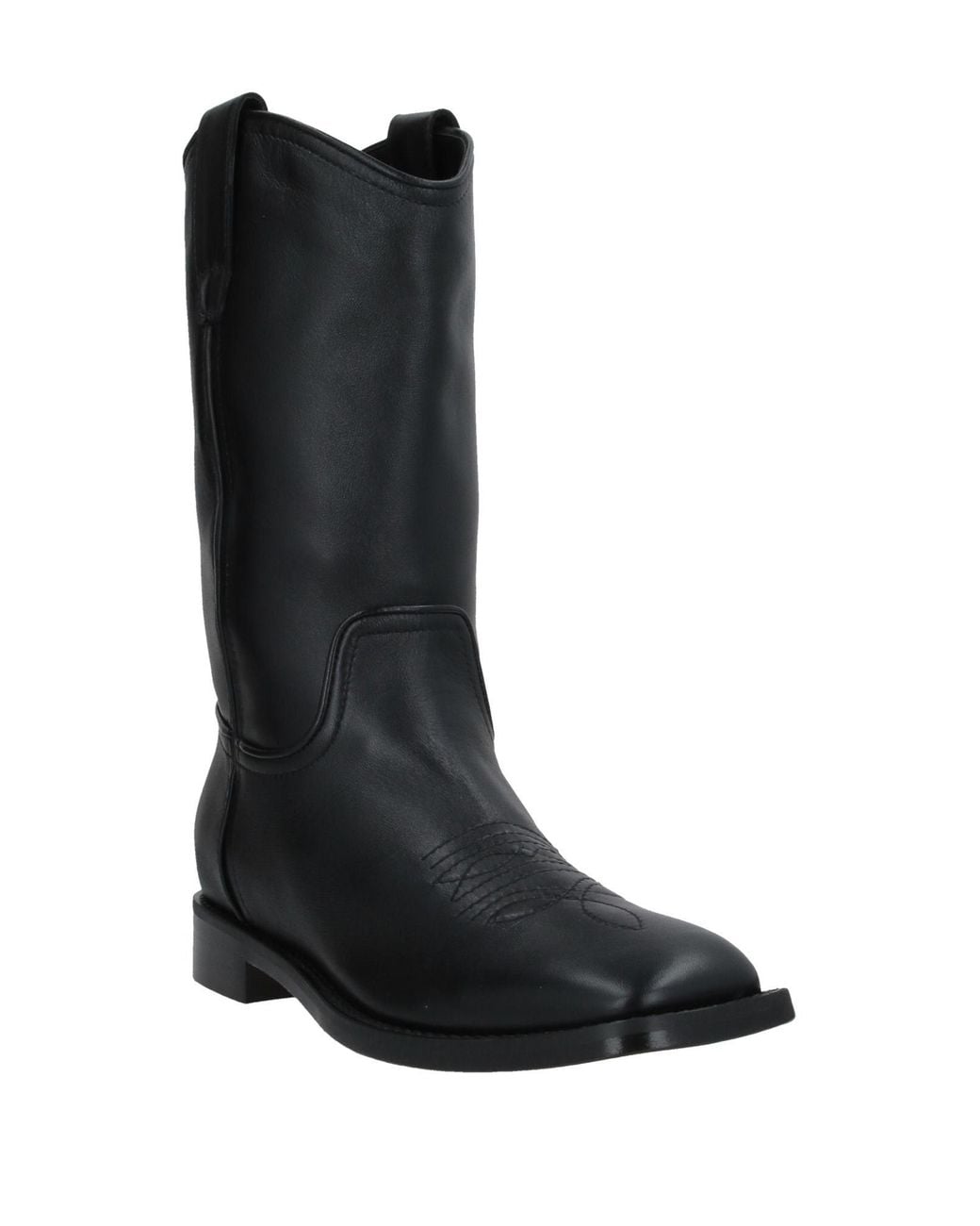 Alberta Ferretti Black Ankle Boots