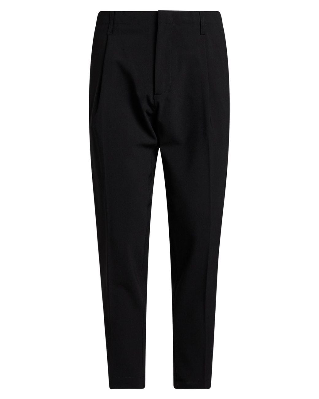 Dondup Black Pants Polyester, Virgin Wool, Elastane for men