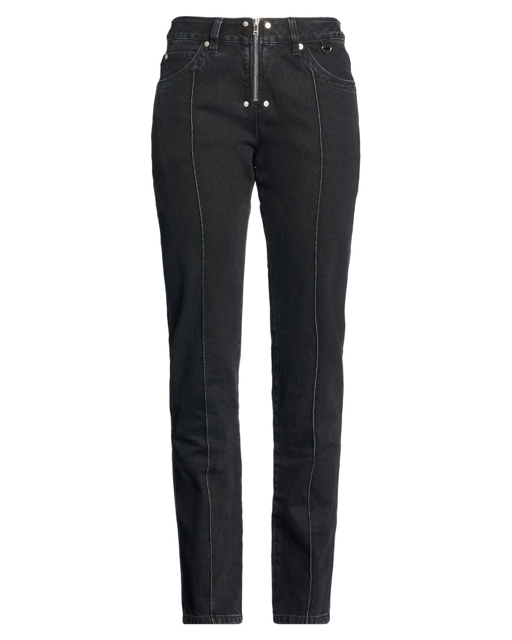 Isabel Marant Black Charcoal Jeans Organic Cotton