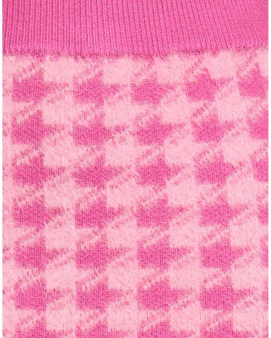 White Wise Pink Mini Skirt