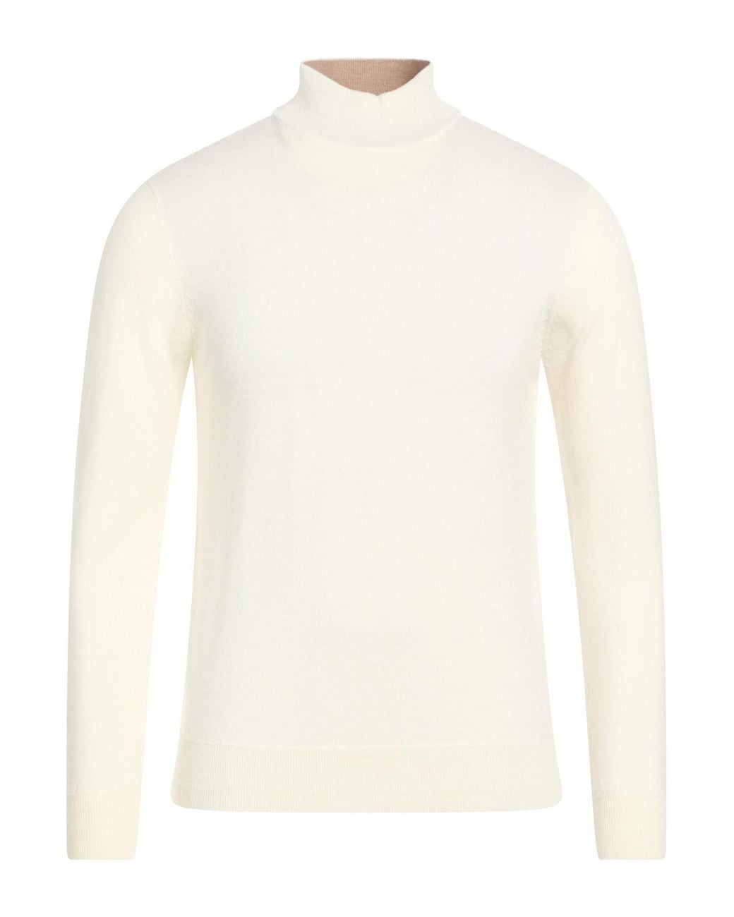 White Wise White Turtleneck for men