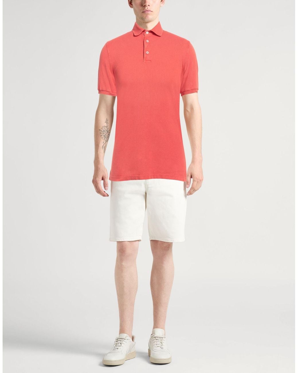 Polo Fedeli de hombre de color Pink