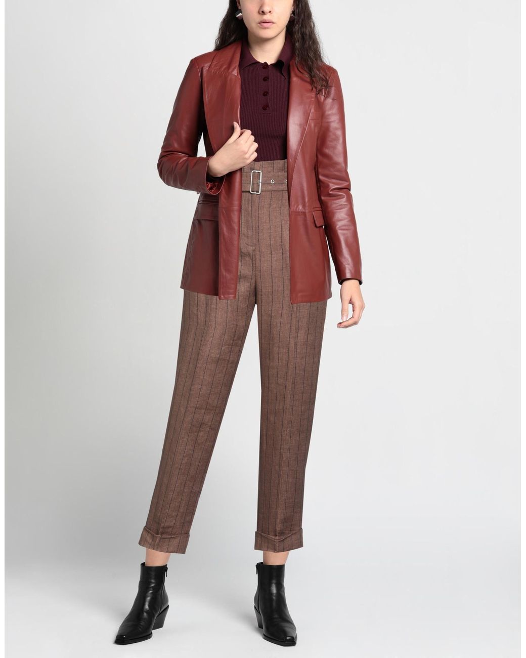 Peserico Brown Trouser