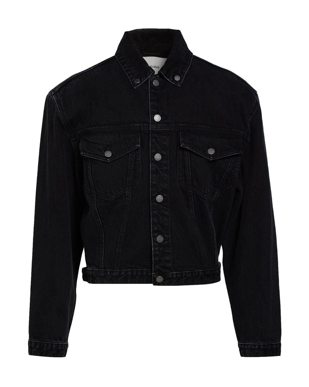 Entire studios Black Denim Outerwear for men
