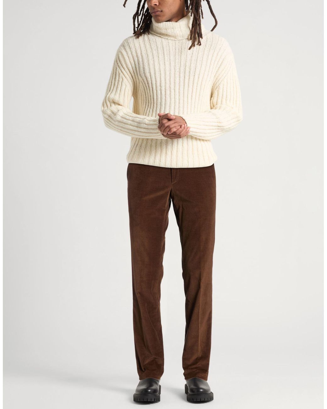 Brioni Brown Trouser for men