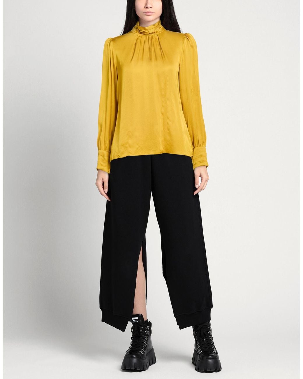 Nenette Yellow Top Viscose