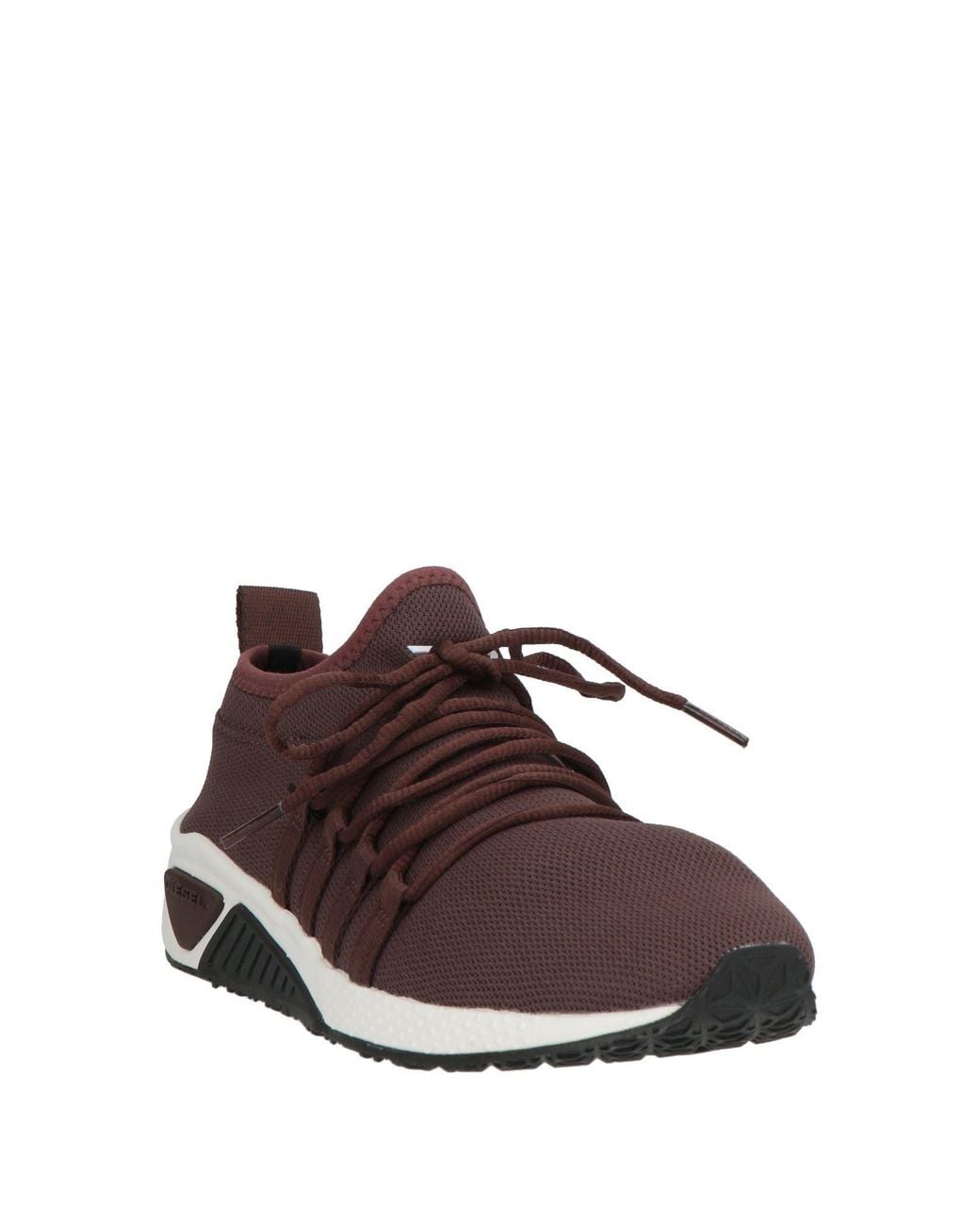 DIESEL Brown Sneakers Textile Fibers